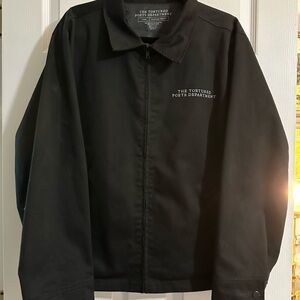 Taylor Swift Tortured Poets Department Black Jacket LARGE